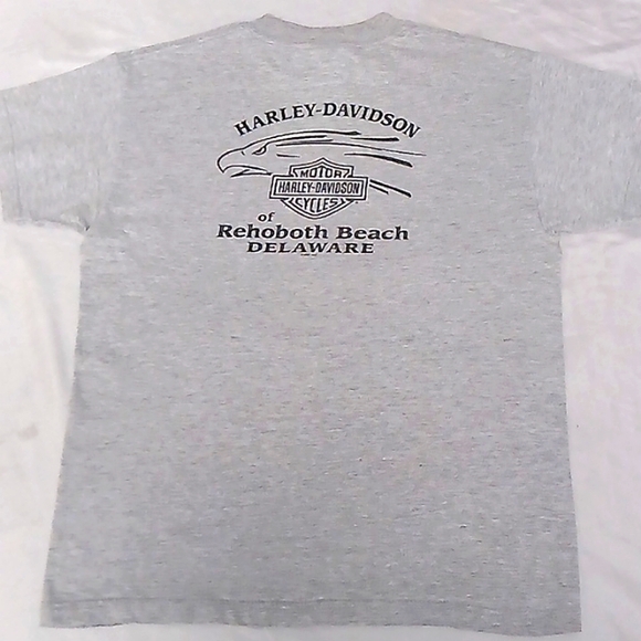 Harley Davidson..Tee..Sz L 14-16..Gray - Picture 4 of 6